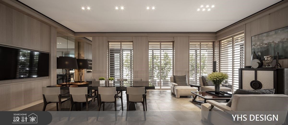 一幅四季更迭的綠意畫卷，90坪毛胚屋變身充滿生命力的辦公室