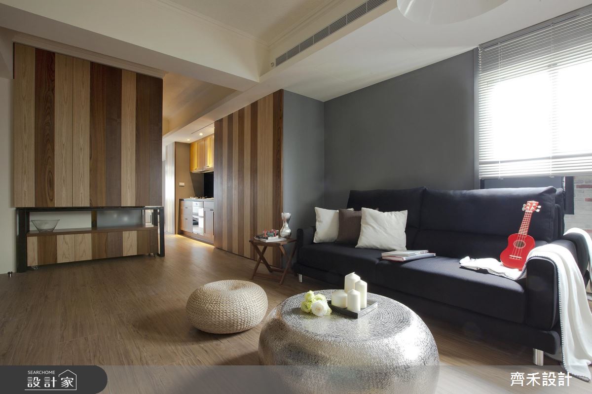 來小坪數好宅度假！暗門、鏡面解放狹長老屋