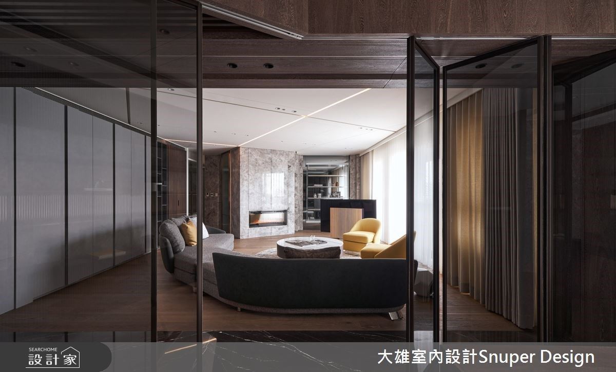 解放電視牆、瓦解方形格局，現代風豪宅設計與時俱進演繹都會優雅