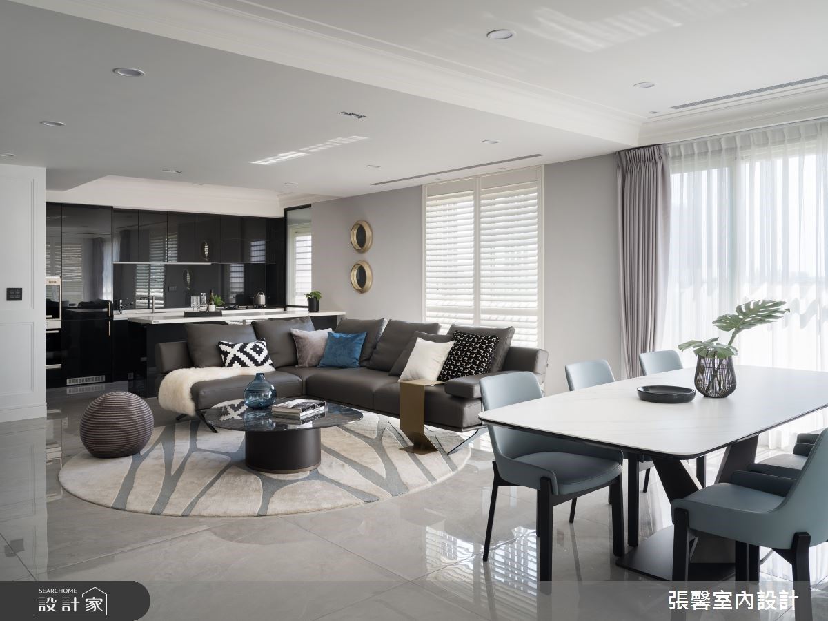 清新淡雅白色小豪宅！你夢寐以求的美式風好品味