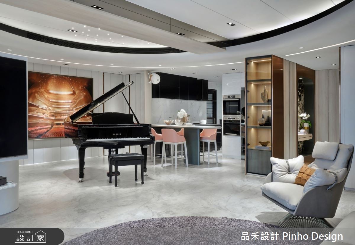 【TV】客廳變身環狀音樂廳！鋼琴演奏家的優雅質感豪宅