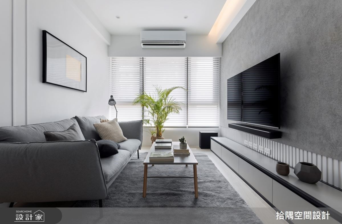 18坪也能享有3房2廳！混搭樸實與療癒力量的美感新婚宅