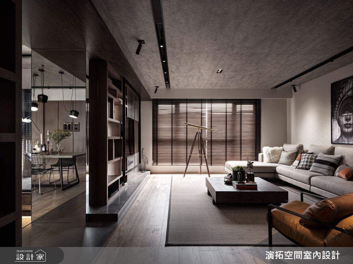 凝聚家人情感的工業風場域，多元建材刻畫細膩居家時刻