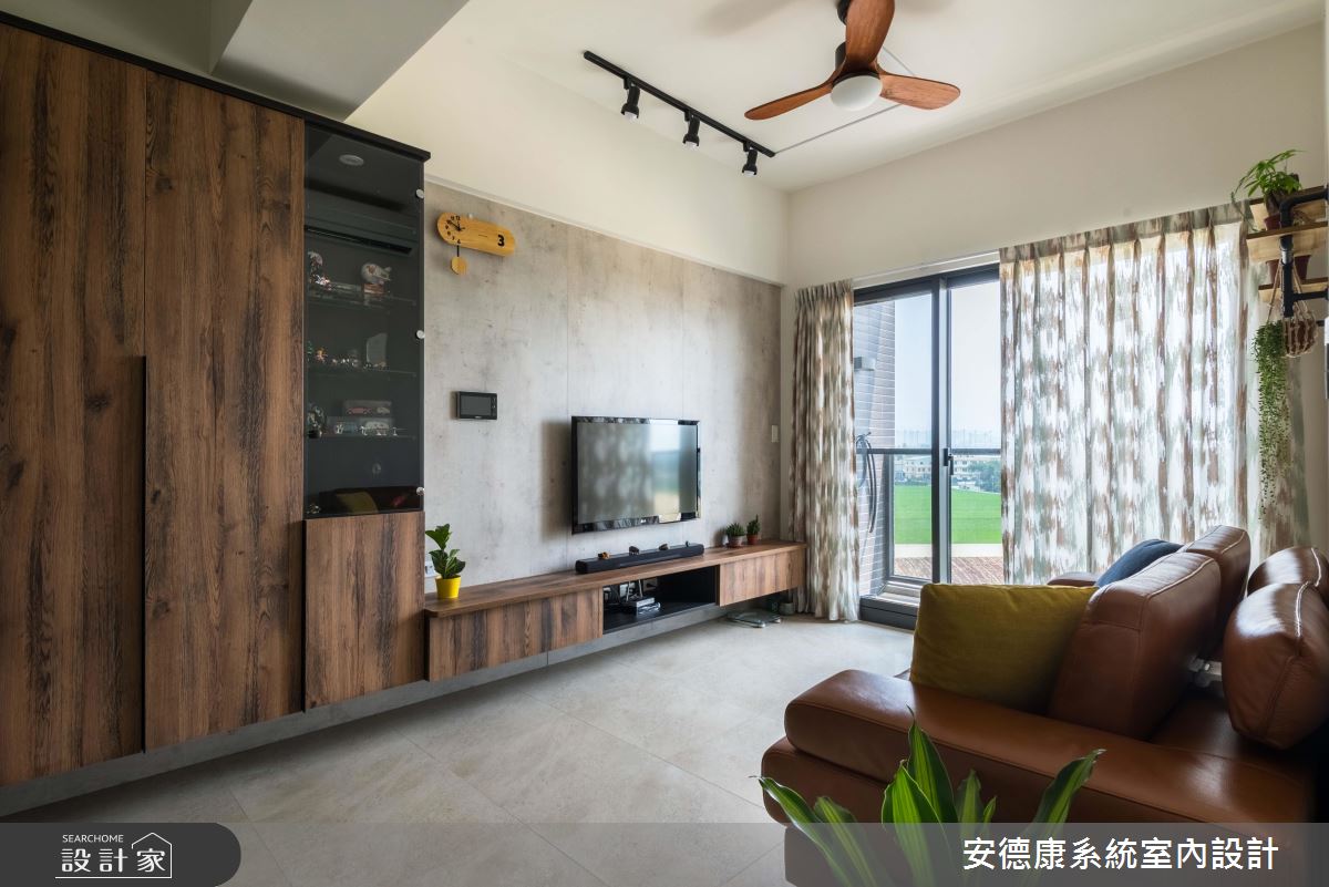 20 坪混搭宅棄餐桌！空間變寬鬆，機能多一倍