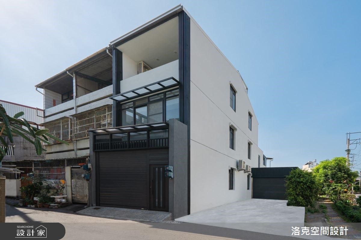 台南連棟透天翻新計畫！進口防水建材＋三層樓採漸推式設計，褪去鐵皮外...