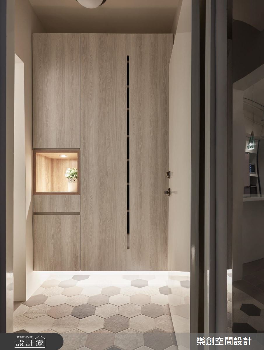 以奶油色與原木質感調味 老屋褪成溫暖北歐清新宅