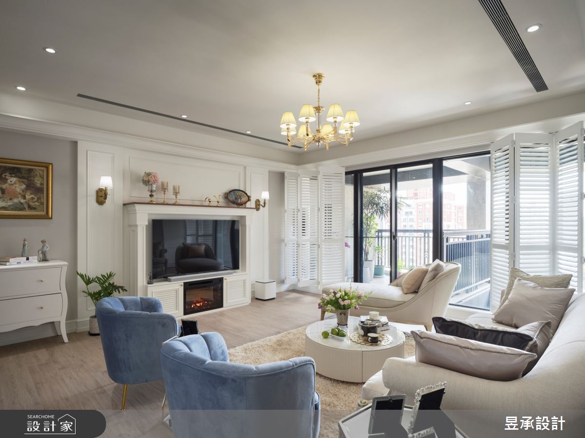 美式元素凝聚家人情感，42坪居家享受優雅每一天