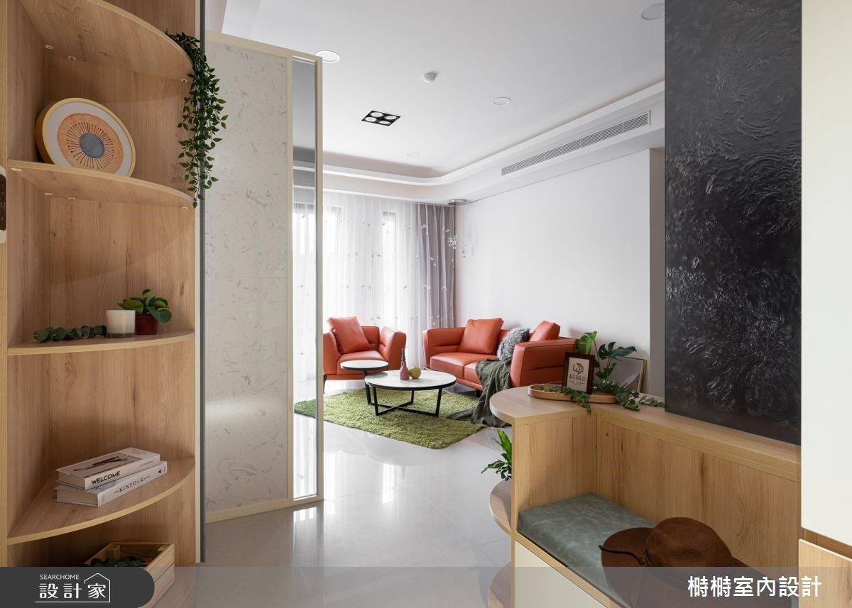 25坪藏有四房格局！繽紛野餐風翻新中古屋，海量收納X完美機能讓新成員加...