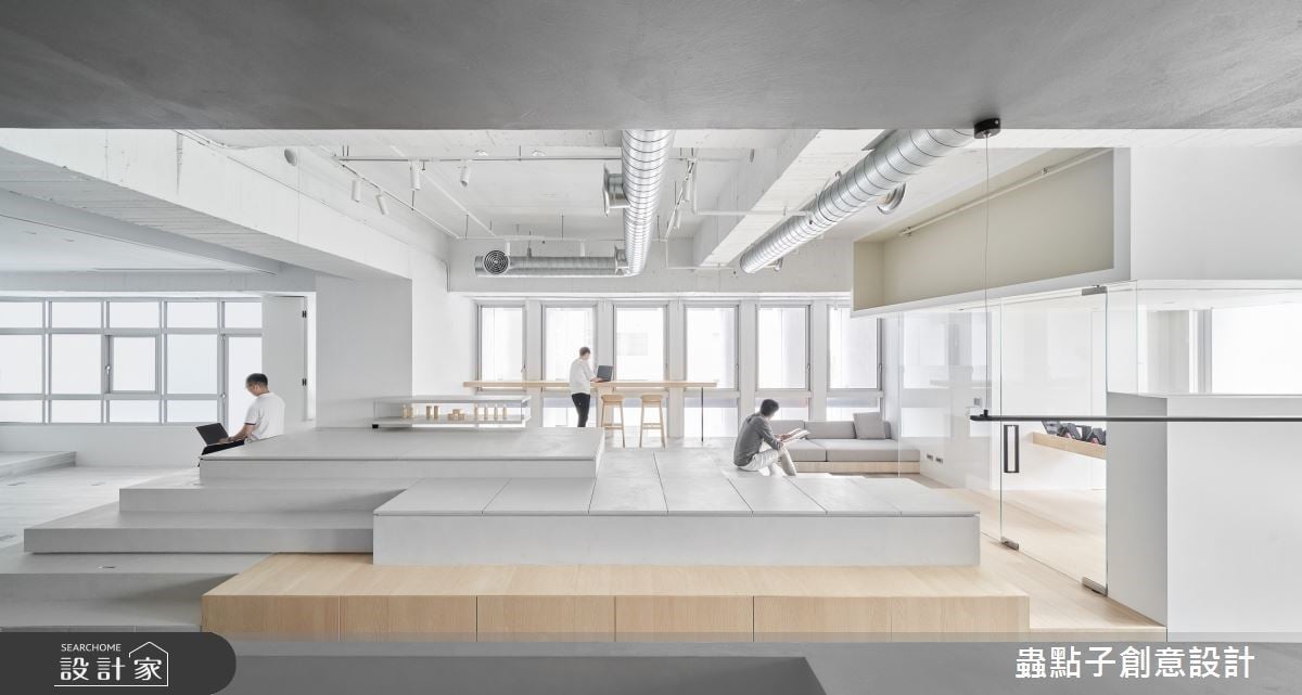 重新定義未來工作型態！蟲點子設計打造純白山丘辦公室，奪下2022 TID Aw...