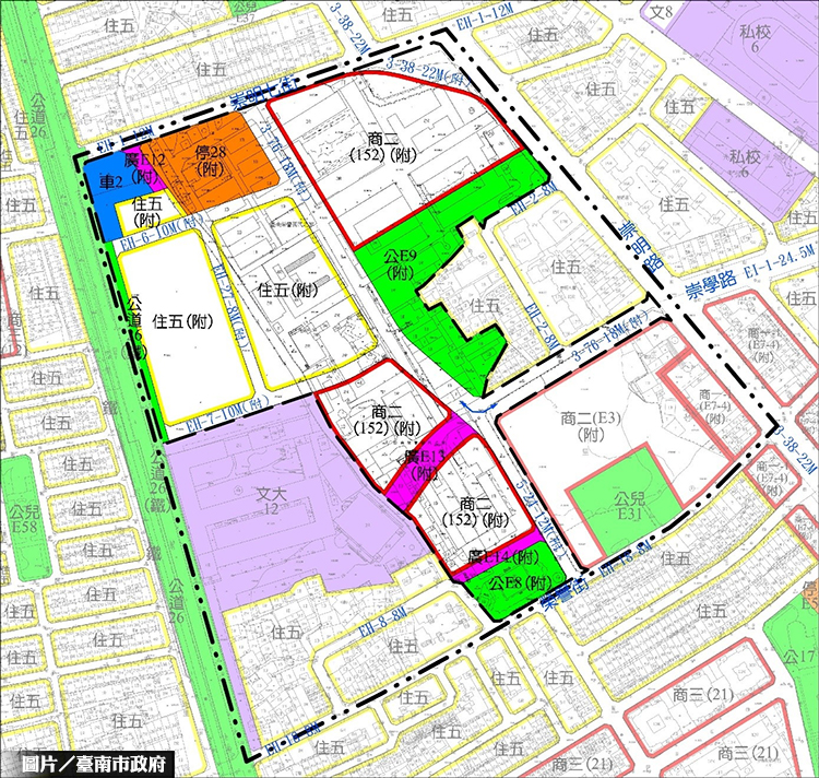 府城推動都市計畫 亮點如繁星