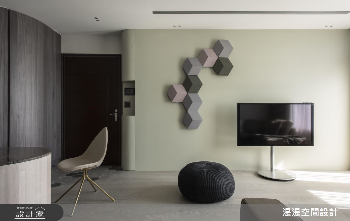 運用弧線延伸力，勾勒現代風住宅的美好視野