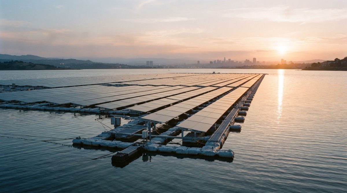 Noria Energy發表浮動單軸追蹤系統 太陽能發電效率增兩成