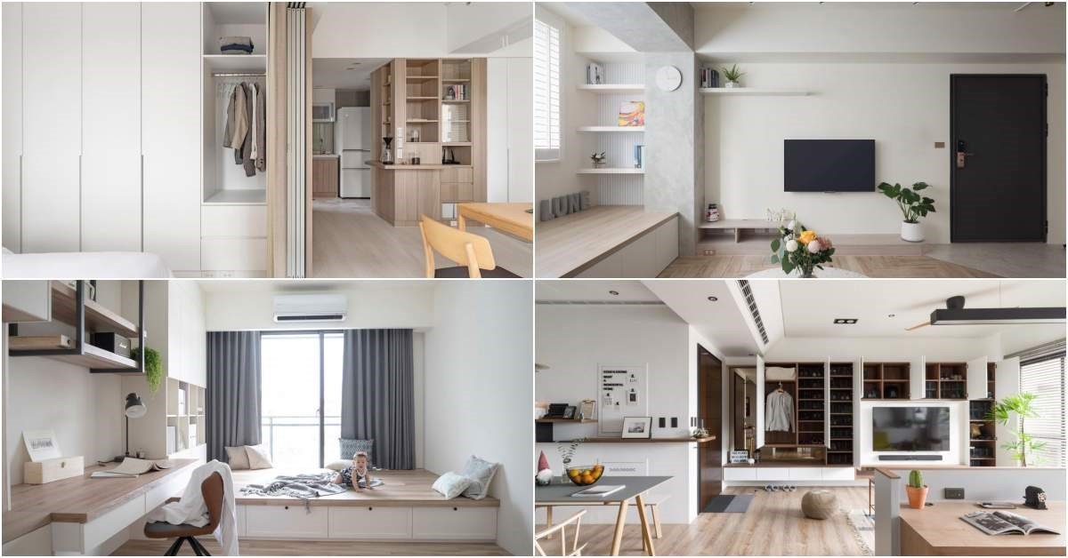 隱形收納：藏於無形之中！完美無壓迫感的收納空間設計