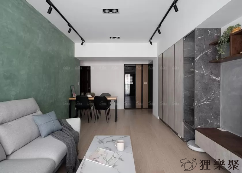 室內設計實例：塗鴉感輕工業小宅