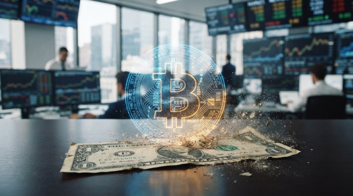 美元百年貶值逾九成七 比特幣能否成新避險資產？