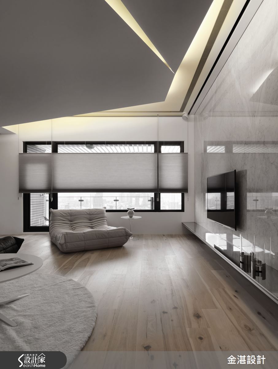 折出家的趣味線條  點亮白色居宅的滿室新潮