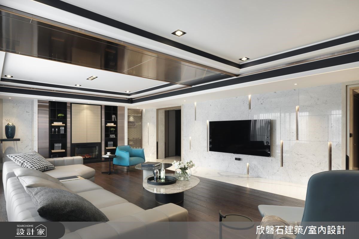 牽起三代的綿密情感！百坪現代風豪宅，傾訴天然石材的質樸與雋永