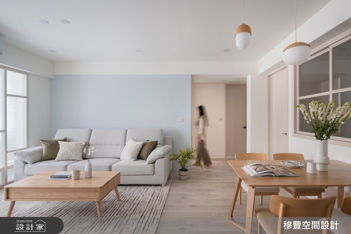 26.5坪原木色X白色調老屋改造後透著光芒，一眼就令人動心!