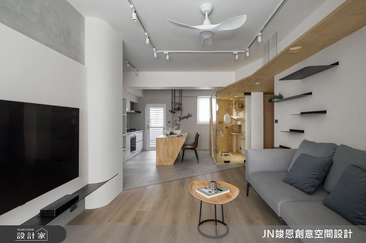 你就是刻在我心底的名字！2狗5貓的北歐風樂園，一睹30年老屋的全面進化