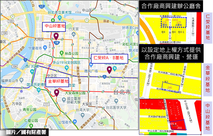 國產署改建案招標 綁2宗精華地上權