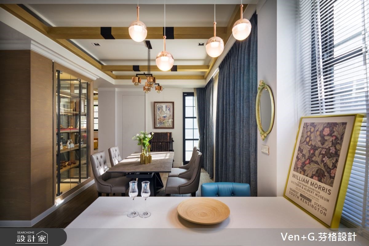 保留外牆紅磚添加美式鄉村元素！重塑後的 50 坪複層老透天成為屋主的溫...