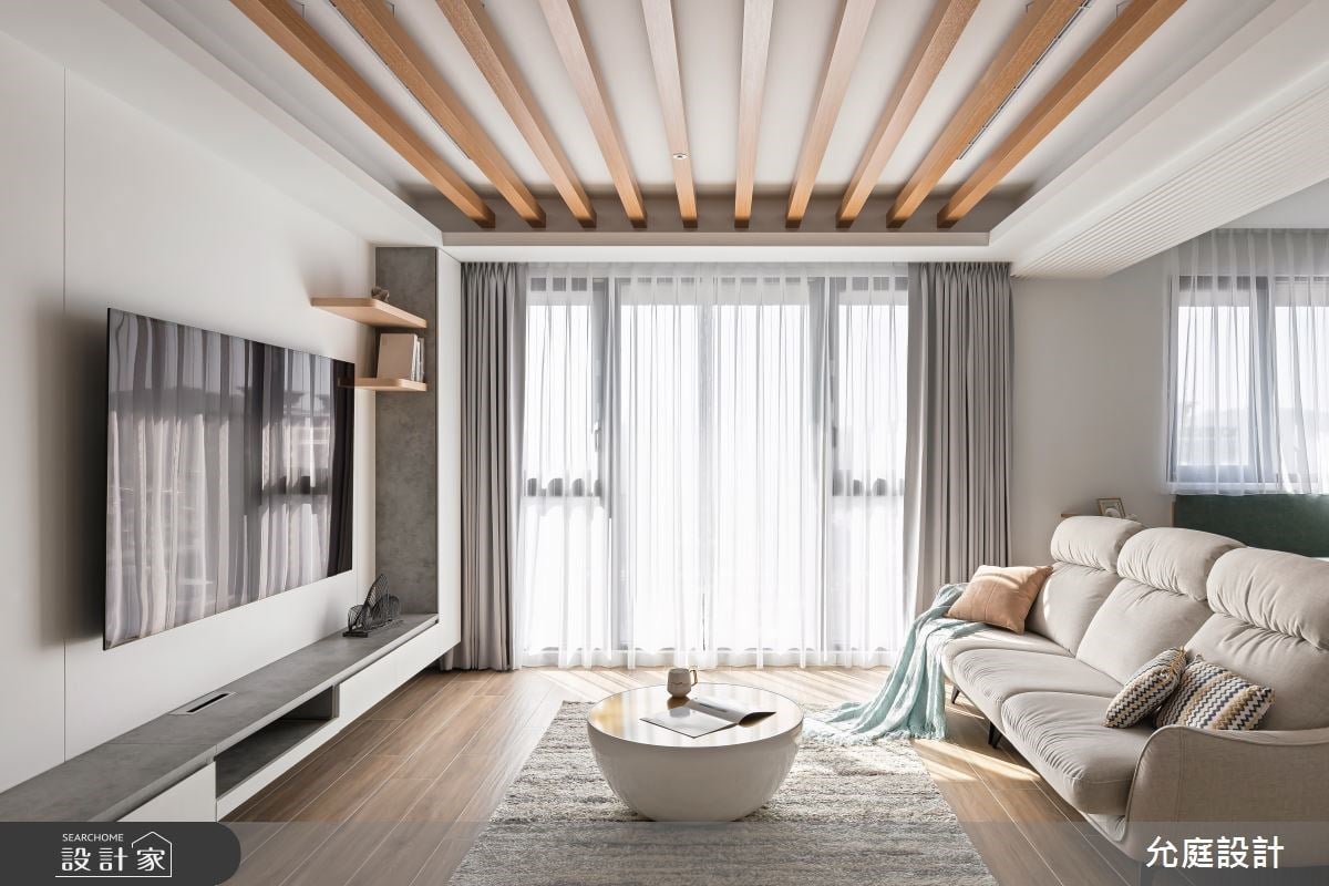 23坪毛胚屋化身高顏值的北歐溫暖宅，柔和色調 X 美型收納 X 臥榻式餐廳...