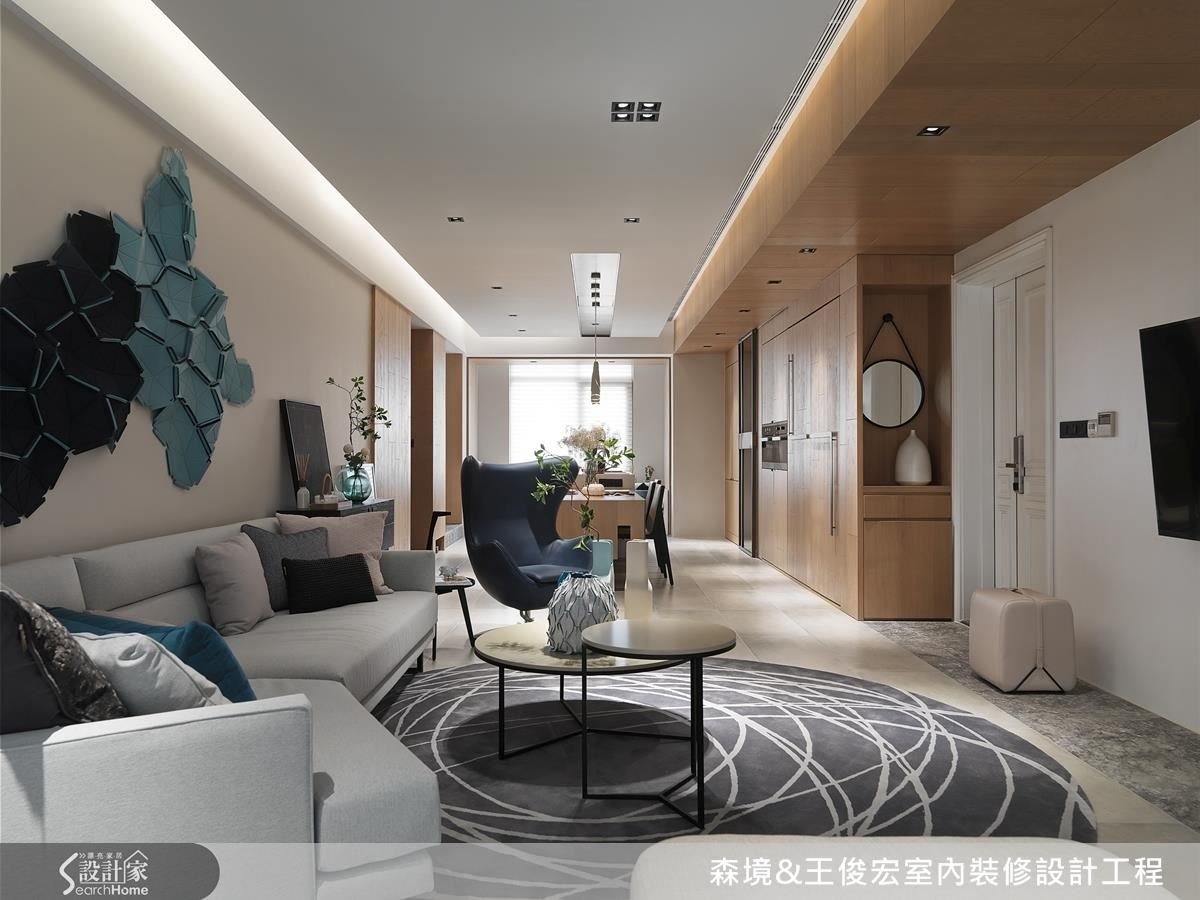 現代元素揉和中國風　暖心設計新婚房