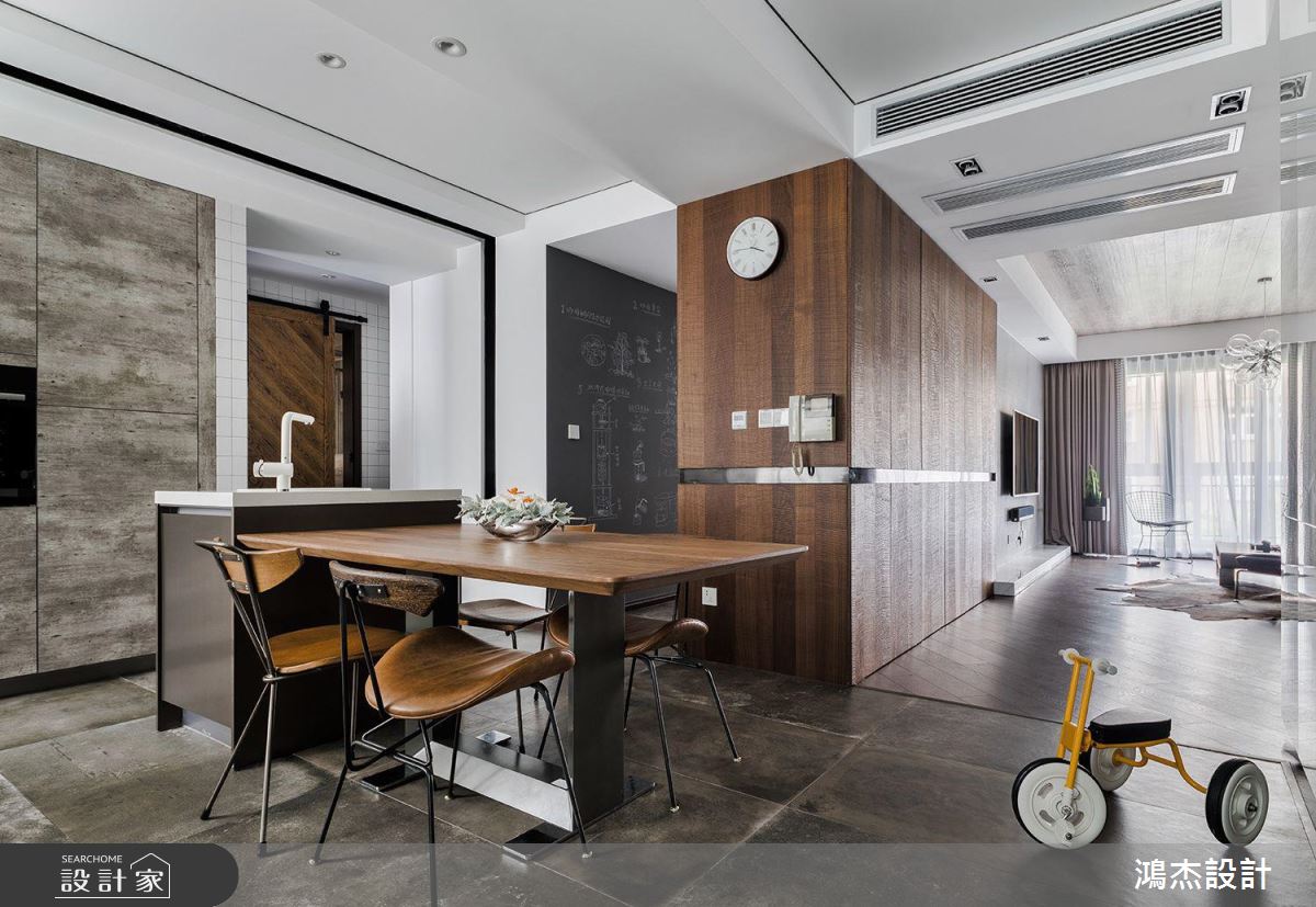 家有一小的退休宅！參悟 Loft 風的透天別墅