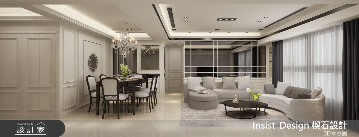 凝粹優雅的高顏值居家！迎賓系玄關、白色系居家、海量收納主臥，展現品...