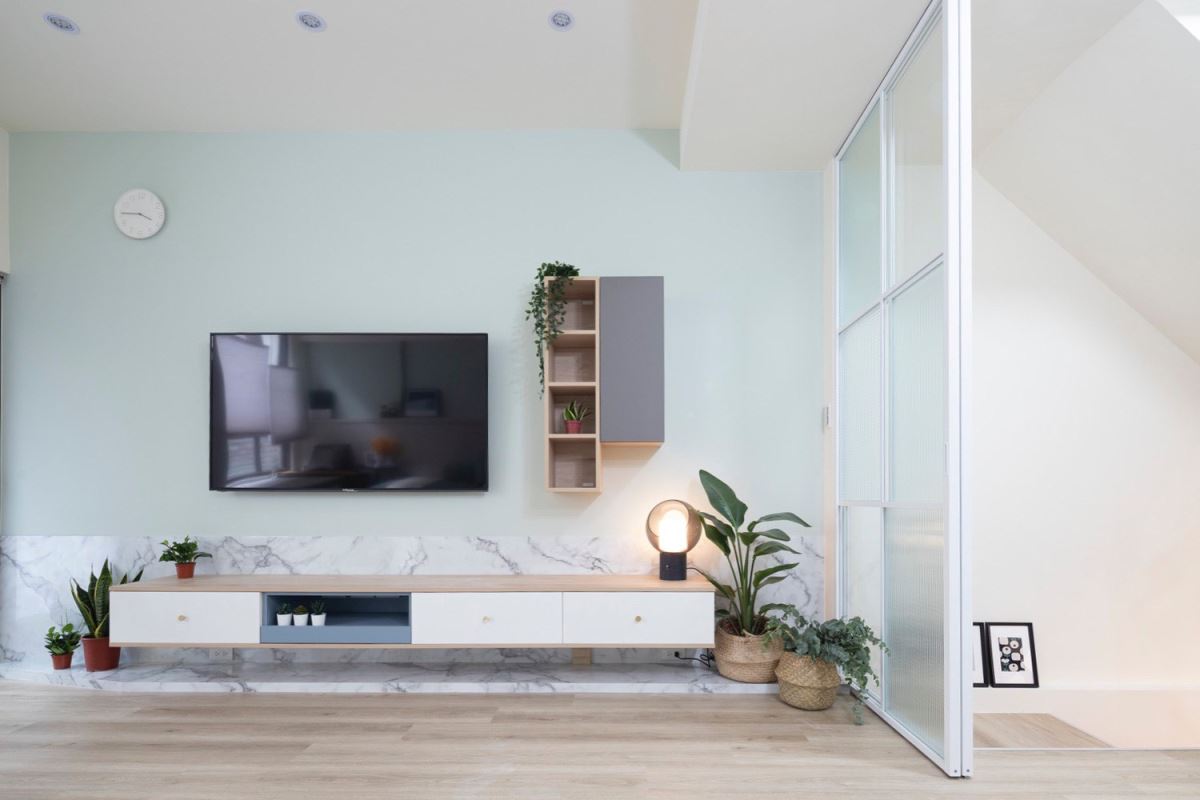 解密釋迦大王的北歐風透天別墅！與植栽、臥榻、中島分享四口溫馨生活