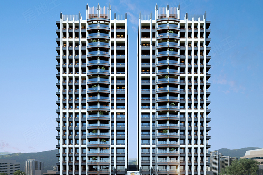 台北北投擎天大樓，奢華大器的崗石城堡 