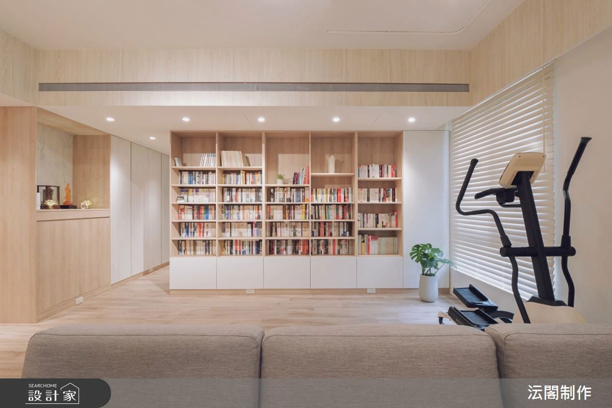 35坪好寬敞！北歐風混搭宅打造機能豐富的收納空間