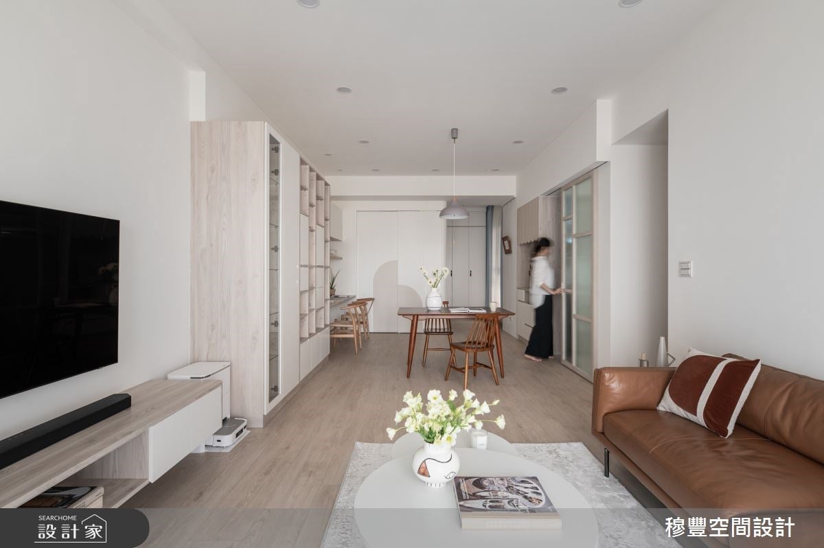 居家裝潢健康安全第一！30 坪以低醛綠建材包覆多元收納機能，預售屋客變...