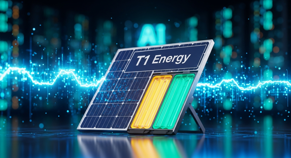 T1 Energy股價三個月飆漲近119% 策略轉型聚焦儲能與AI資料中心