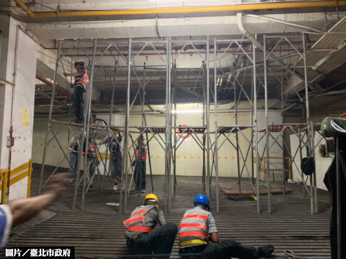 北市永順大樓地下夾層 建管處強拆