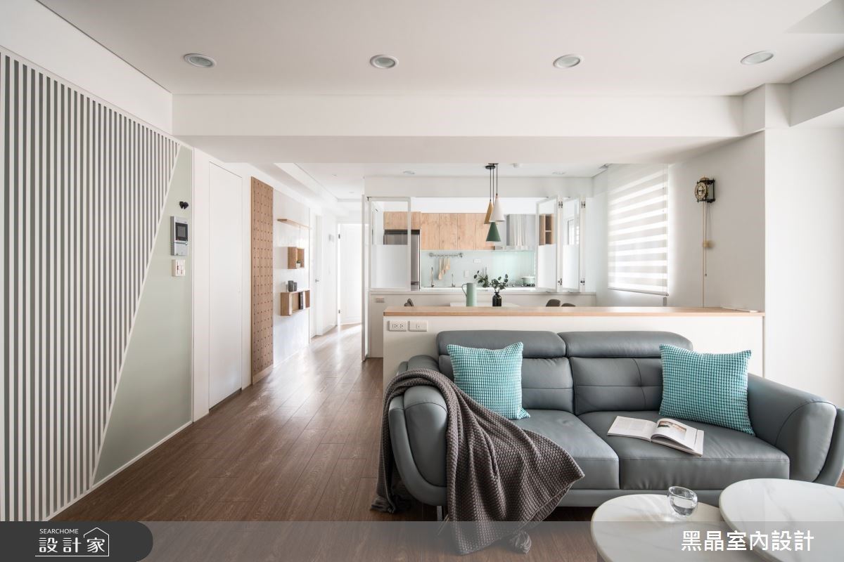 北歐風新婚宅預留你的位置！折疊窗中島廚房、雙花灑浴室，讓甜蜜不斷加溫