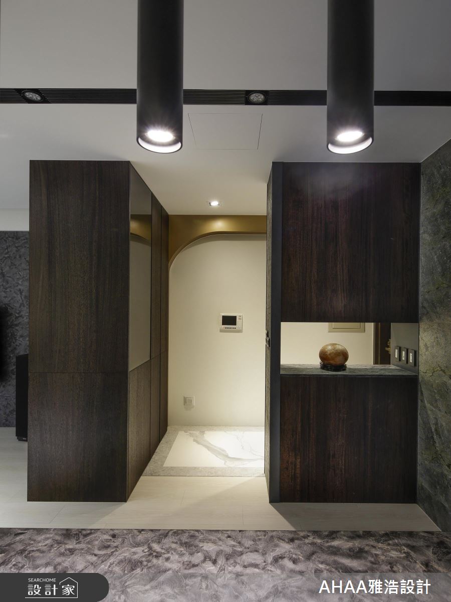 異材質 X 好風水！優雅現代宅的設計典範 