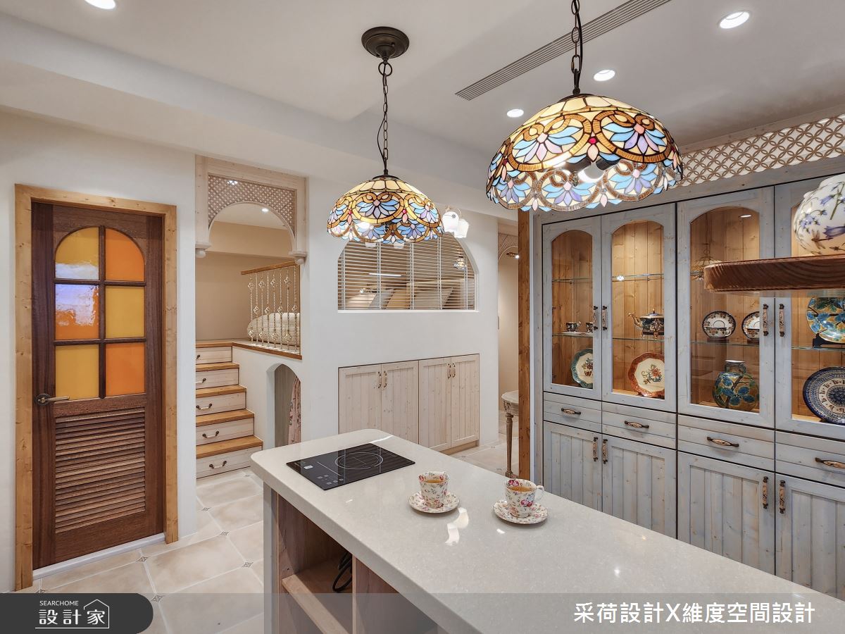 11坪小坪數奶茶色鄉村風，增加收納減少結構讓主臥更衣與睡眠機能兼具！