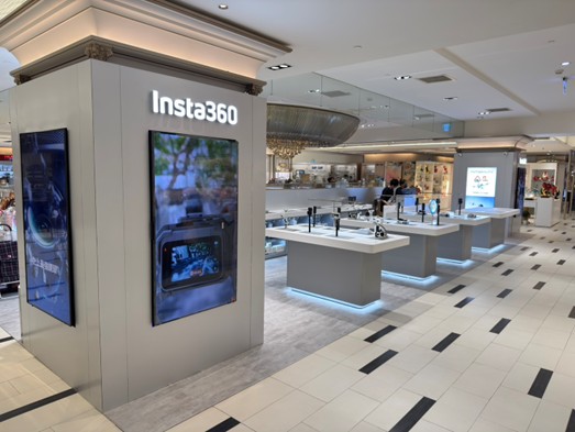 INSTA360進駐板橋大遠百 沉浸影像科技體驗再升級