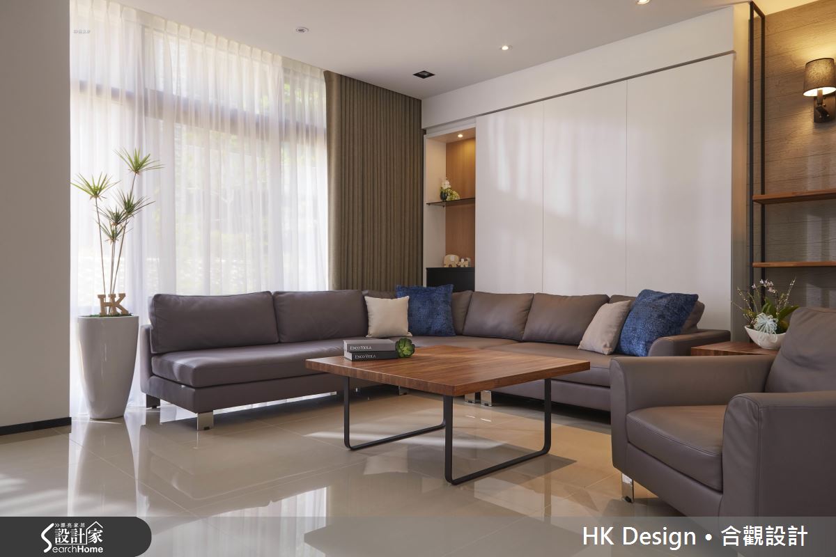 現代風透天厝的完美演出！優雅流暢的大宅設計