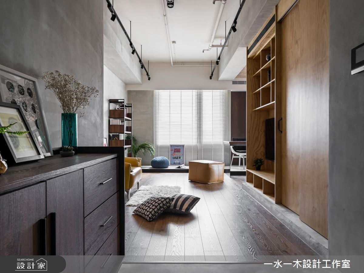 搶救 L 型爛隔局！ 19 坪新婚宅生出大師級繽紛廚房！