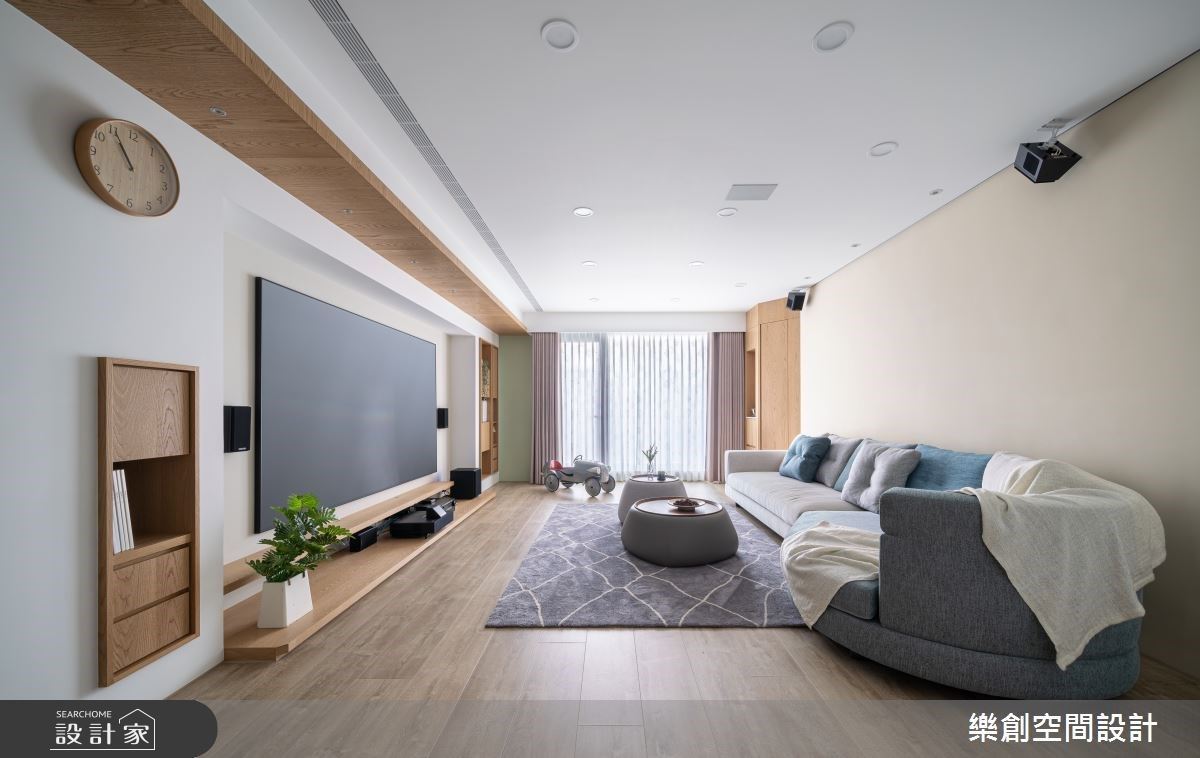 一家5口入住清新北歐宅，讓日光肆意遊走於留白的美好