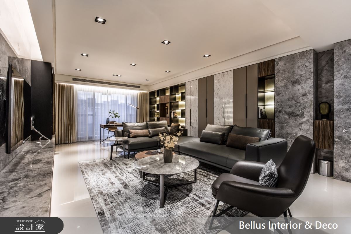 三代同堂現代飯店風精品豪宅，實現機能和精緻美學