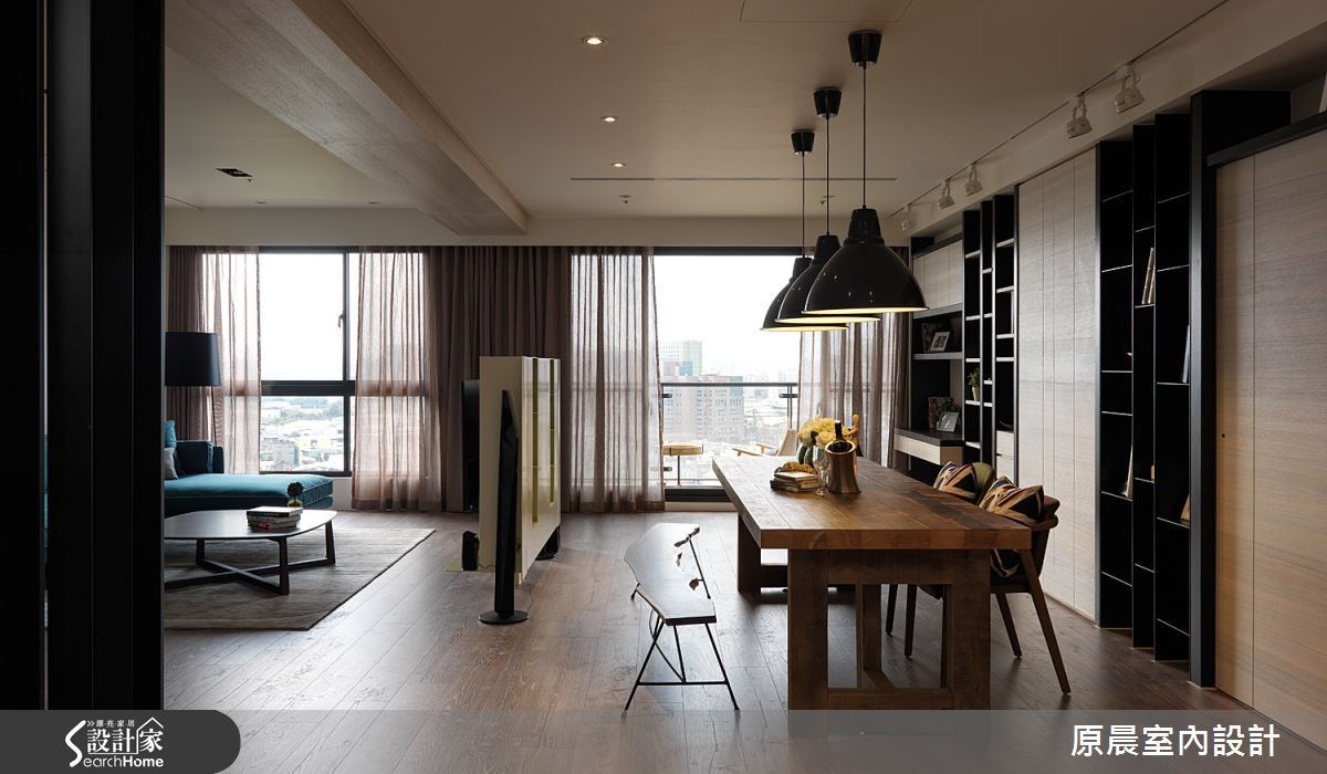 以大餐桌凝聚家庭情感，成就暖心質樸的人文居所