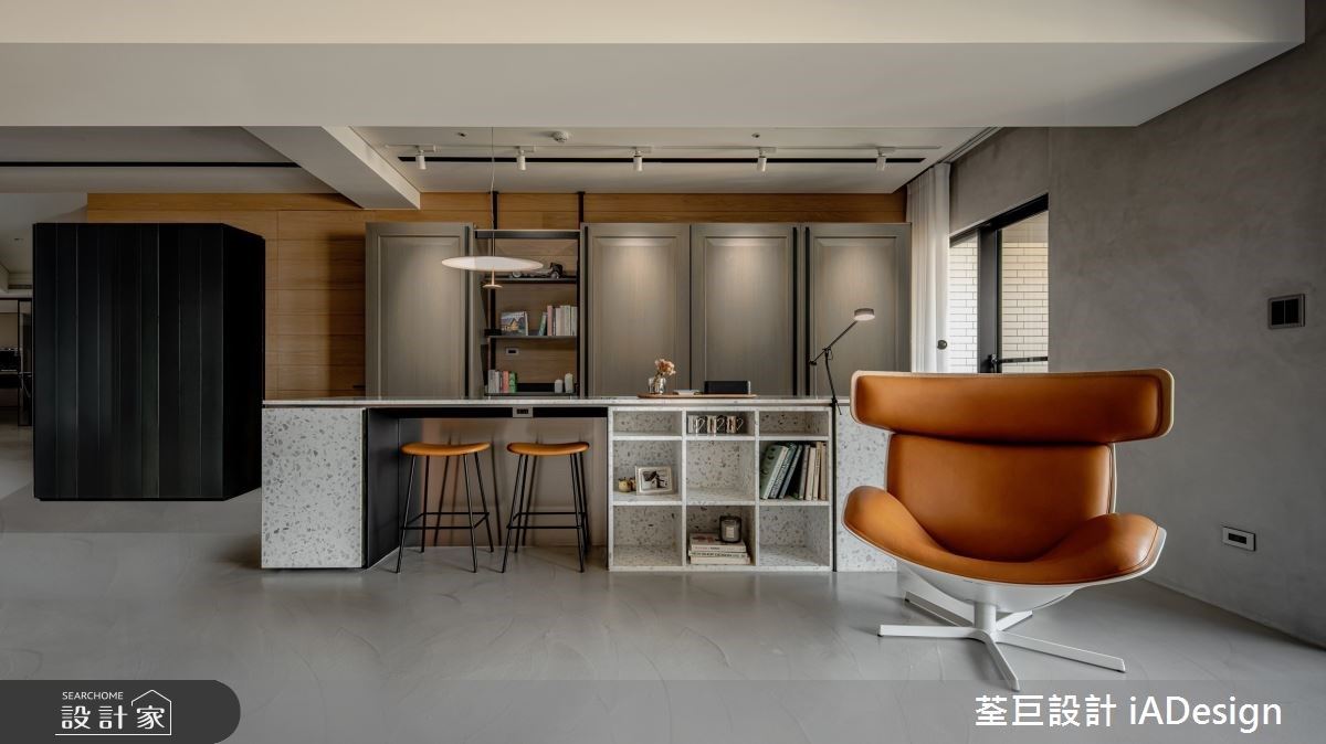 細緻工藝賦予豪宅生活溫度與質感，從中島閱讀區、整合型收納、優雅家具...