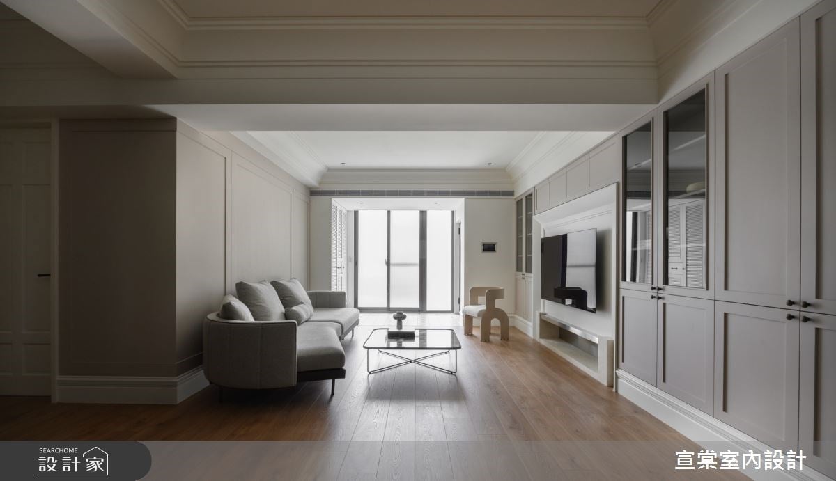 莫蘭迪色的溫柔感美式居家！二度合作翻新老公寓，實現異國夫妻的換屋計畫