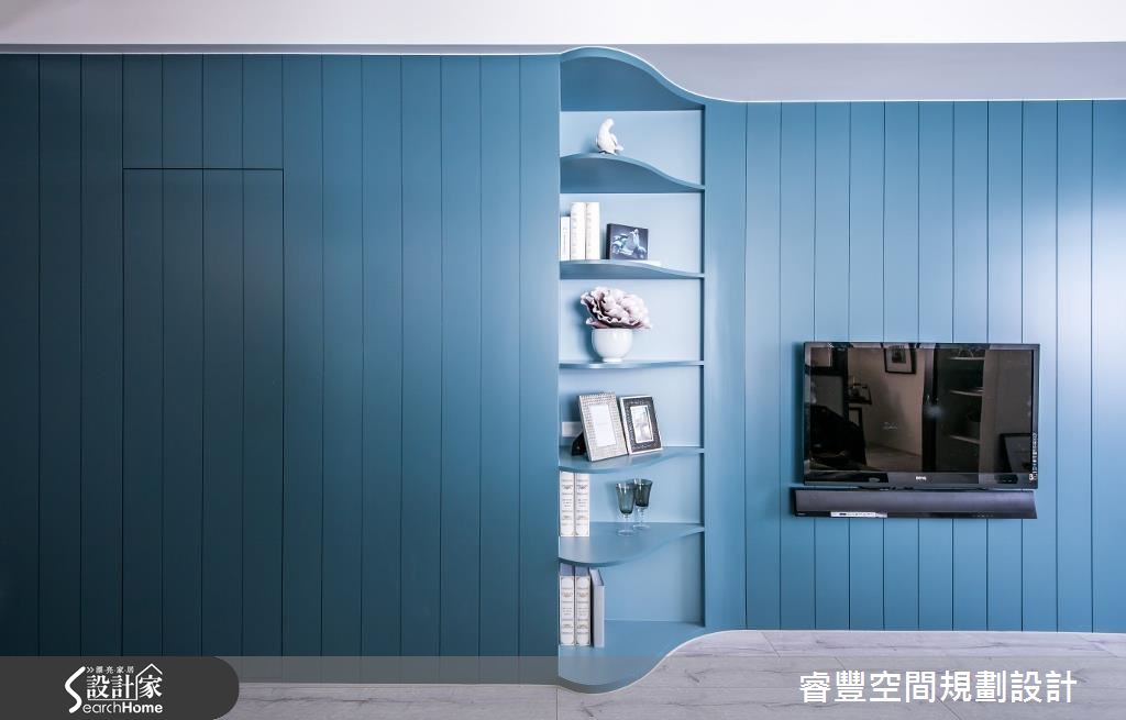 為你留下這片藍色風景！25 坪老屋的北歐風改造計畫