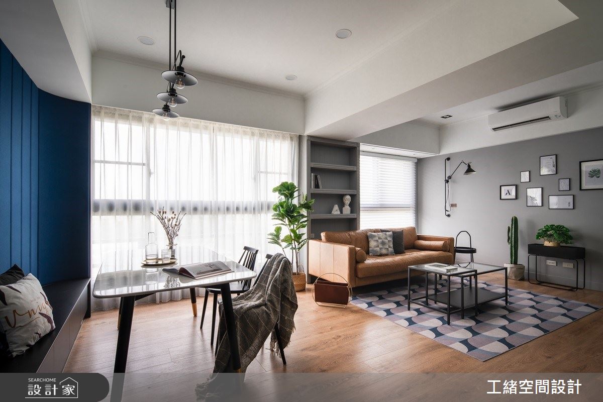 開箱豆花店老闆的下班時光！藤編玄關櫃、地鐵磚廚房營造美式新古典的優雅