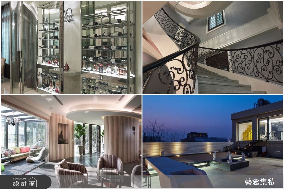 四間超吸眼球的獨棟豪宅設計！旋轉樓梯、高級酒窖與景觀沐浴空間應有盡有