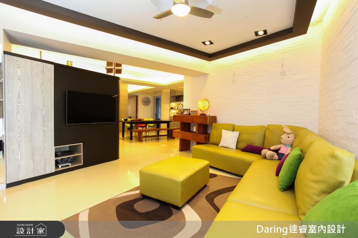 重塑斜角老屋新風貌！打造年輕小家庭的多彩繽紛宅